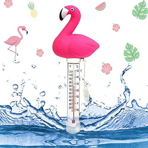 TOPJOWGA Termometro Galleggiante per Piscina, Termometro Piscina, Termometro per Acqua Portatile, Floating Termometro per Esterni Interni, Vasche Spa Swimming Pool Thermometer (3)