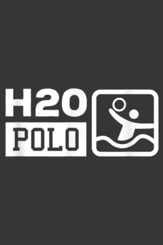 H2O Polo Waterpolo Water Sports Graphic: Lined Journal Notebook To Do Schedule, Medium 6x9 Inches, 120 Pages, Printed Cover