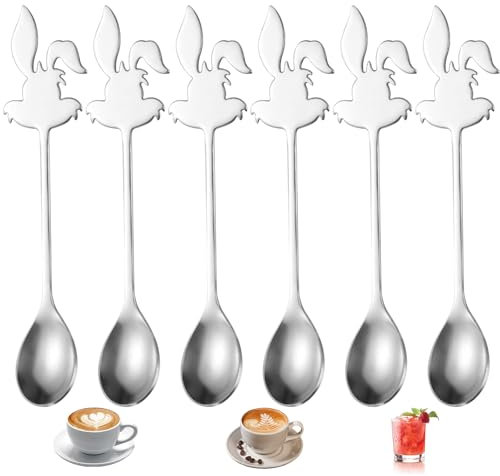 12 forchette da frutta in acciaio inox, forchette da dessert, piccole forchette da dolci (Cucchiaio di coniglio)