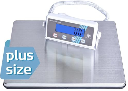 heninhill Extra Large Balance Pèse-personne 200 kg, Balance Numérique Haute Précision avec Grand Écran, Balance Professionnelle pour Clinique Bureau Maison