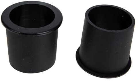 BESPORTBLE Lot De 2 Parasols en Silicone pour Terrasse Jardin Plage Et Table De Parasol Noir