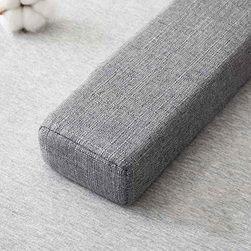 Cuscino imbottito rettangolare in memory foam per letto singolo, per testiera, parete, letto, per evitare che cada, accessorio per la biancheria da letto per famiglie che dormono