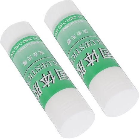 Homoyoyo 2pièces De Colle Solide Blanc Pour Étudiants Loisirs Créatifs Et Fournitures De Bureau Lot De Bâtons De Colle