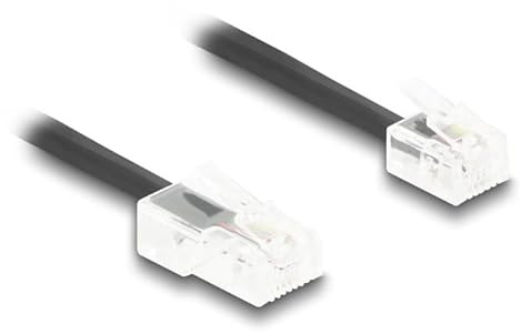 DeLOCK 88479 telefonkabel 2 m svart