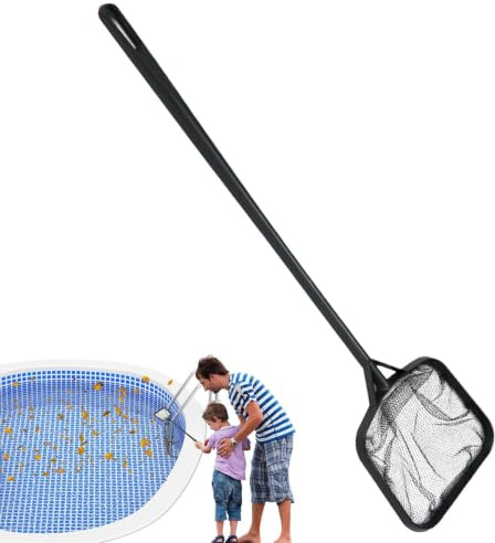 Pool Cleaning Nets | Pond Cleaner Net - Portable Debris Removal Tool for Aquarium, Fountain and Ponds