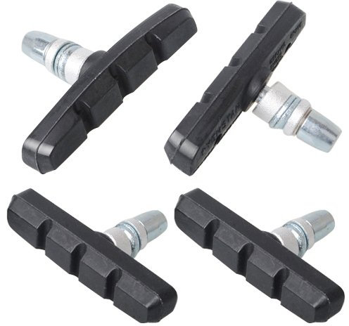 Accessotech 2 Pairs V Brake Blocks Cycle Bike Bicycle MTB Blocks Pads Shoes Mountain 70mm