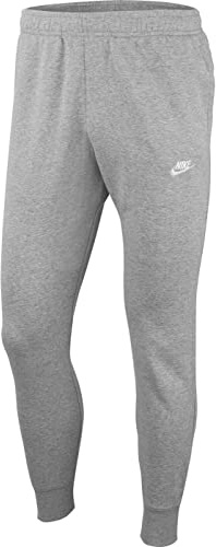 Nike M NSW Club Pants, Pantaloni Uomo, Dk Grey Heather Matte Silver White, XL