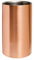 We Can Source It Ltd - Copper Plated Wine Bottle Cooler Double Wall Wine Chiller Stainless Steel Inner
