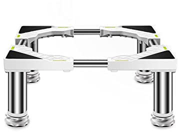 Multifunktionale Waschmaschinen-Untergestell 45-65cm verstellbare ​sockel für Podeste & Rahmen für Waschmaschine, Trockner, Kühlschrank und Gefrierschrank (normal)