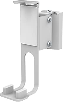 Conecto Staffa da Parete per Altoparlanti, Compatibile con Sonos One, One SL, Play:1, Carico Massimo 3 kg, Bianco