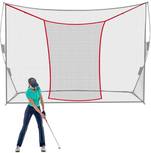 Simgoing Golf Net Extender for 7 or 10 ft Nets Chipping Target, 4 x 6 ft