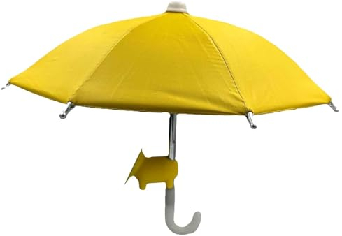 Phone Umbrella for Sun, Mobile Phone Sun Shade & Desk Holder, Sun Shield for Cell Phones, Phone Umbrella Sun Shade with Suction Cup, Phone Accessory for Beach, Pool, Outdoor