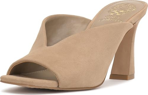 Vince Camuto Galeni Peep Toe High Heel Mule
