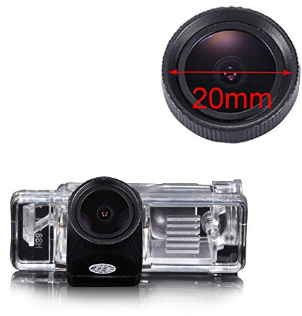 Ny lins 170° super vidvinkel HD färg vattentät backup-kamera, mörkerseende omvänd kamera för Mercedes Benz Viano Vito Sprinter W639 VAN