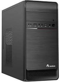 adj Case Mini-Tower PSU 500W BK MICROATX/ITX 1*USB2 1*USB3