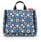reisenthel toiletbag - praktischer Kulturbeutel mit Haken, wasserabweisendes Material, Couleur:blau