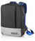 Celly, Rucksack Fuel Linie Sparco, PC-Rucksack für Gaming-Enthusiasten, ergonomisches Design, Innenpolsterung, 3 Innen- und Außentaschen mit Reißverschluss, ideal als Handgepäck (30 x 10 x 43 cm),