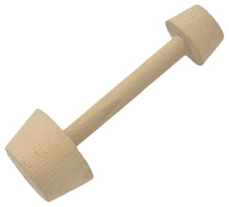BESTonZON Tortenformer Mini-Tortenwerkzeug Drehspießstab für Heißluftfritteuse Tamper für Tortengebäck Teig scharfer Tamper Gebäckstampfer aus Holz Eierkuchen Pfund-Stick Schimmel Hölzern