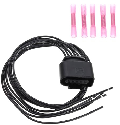 VGOL Connecteur de Réparation Automobile à 5 Broches Prise de Faisceau Compatible avec VW Compatible avec Compatible avec Seat Compatible avec Skoda 8K0973705
