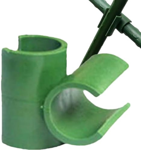 ABS Verbinder Für Pflanzenspalier 15 Pieces Multifunktionsclip Garten Spalier Pflanzen Verbinderverbindungen Für Pflanzenspalier Pflanzstabbefestigung Clips Zum Verbinden Pflanzstäbe Tomatenstäbe