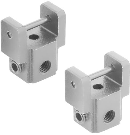 2 Pièces Support de Lame de Scie à Chantourner, Facile à Utiliser, Supports de à Chantourner, Multifonctionnel, Kit de Lame de Scie à Chantourner, pour Divers Projets de Bricolage (Argent)