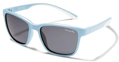 Mausito Sonnenbrille Kinder 6-10 Jahre Jungen | VERGLEICHSSIEGER Kindersonnenbrille 100% UV-Schutz | FLEXIBLE Bügel | Schadstofffreie Kindersonnenbrillen | Europäisches Design für Kinder gemacht