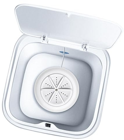 Alimentado por USB 10 L lavadora compacta para ropa interior ropa de bebé diseño ligero portátil para viajes y apartamentos uso lavadora portátil viaje al aire libre