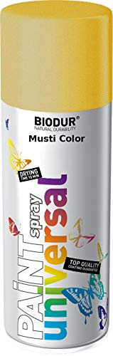 lackspray Sprühlack Felgenspray Sprühdose Spraylack Glänzend Light Gold RAL3050