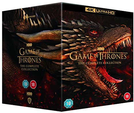 Game Of Thrones: Seasons 1-8 4K Ultra HD [2019] [Region Free] [Blu-ray]