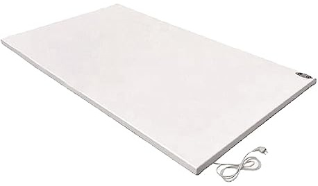 Wexstar 550-Watt Electric Ceiling Infrared Panel Heater Frameless. UL/CSA certified., White, Medium