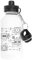 Maxwells Die Gleichungen Aluminium Weiß Wasserflasche Mit Schraubverschluss White Water Bottle With Screw Cap