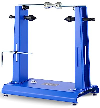 Orion Motor Tech Motorcycle Wheel Balancer & Truing Stand, Tire Balancer Stand for Motorcycle Wheel with Adjustable Truing Pointer, Heavy Duty Bicycle Wheel Truing Stand for Sport Dirt Bike