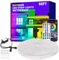 vimeepro Outdoor LED Strip Light 20M Wasserdicht mit Remote/APP Control Musiksynchronisation RGB Outdoor Led Rope Lights Farbwechsel LED band strip für Schlafzimmer Balkon Dach Garten Treppe Parteien