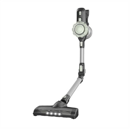 Livoo - Aspirador escoba inalámbrico flex - Potencia del motor 150W, 10kPa, batería de litio, autonomía 40 min, tubo flexible, 2 velocidades