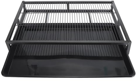 Generic Inodoro de Entrenamiento para Perros, Reutilizable, Fácil de Limpiar, para Entrenamiento de Orinal para Cachorros, Uso en Interiores, Bandeja de Hierro (L)