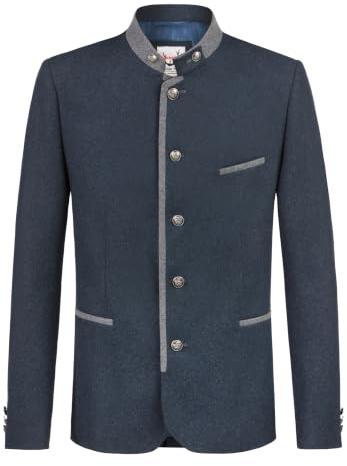 Stockerpoint Traditionell kavaj för män, Quintus I storlekar 46–60 I traditionell och högkvalitativ kavaj med bakslits, perfekt för dräkter och festligheter