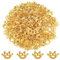 HexinYigjly 180 Pezzi Mini Corone Decorative, Piccole Ciondoli Corona Oro, 3D Mini Charms a Corona per Artigianato Orecchini Bracciali Collana Gioielli Forniture Fai da Te Decorazioni