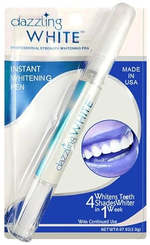 2 Pezzi Penna Sbiancante Denti, Gel Sbiancante Denti Professionale, Antimacchie e Indolore Rimozione Macchie Dentali Veloce