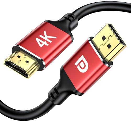 Ohmvolta Cavo DisplayPort a HDMI 4K 1m UHD 2K@120Hz 4K@30 unidirezionale DP maschio maschio a HDMI maschio con audio e video compatibile con monitor/proiettori