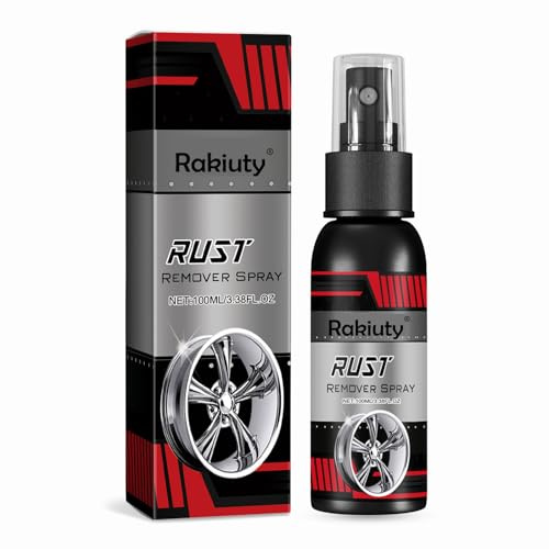Anti Rouille Metal,Dissolvant de Rouille en Métal Robuste, Spray Antirouille, Convertisseur de Rouilles Sprays,Rust Remover Spray,Derouillant Metaux,Antirouille Metal,Destructeur De Rouilles,100ml