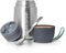 LOOXIS Personalisierter Edelstahl Thermobehälter mit Namen graviert – 750 ml, inkl. Löffel, Auslaufsicher, Thermo-Lunchbox, Isolierbehälter warme Speisen, Babynahrung, Müsli to go, Essen warmhalten