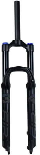 NBTRXWAFR Horquilla De Suspensión Neumática para Bicicleta De Montaña De 160Mm De Recorrido,Amortiguador De Gas 26 27.5 29 Pulgadas Horquilla De Freno De Disco Fabricada,A~Manual Lock,29inch