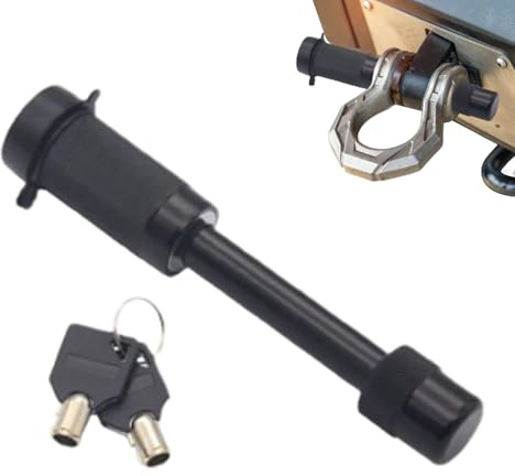 Cerraduras Para Enganche De Remolque | Candado De Enganche Para Puertas De Coche,Pestillo de Seguridad para Vehículos - Para Coches Remolques Torres Barcos Camiones Autocaravanas Garajes Talleres