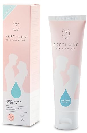 FERTI-LILY - Lubrifiant intime avec acide hyaluronique pour favoriser la conception - Compatible avec la Fertilité Naturelle - 50 ml