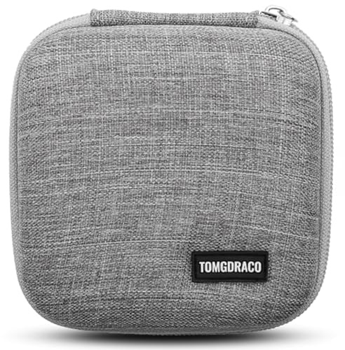Gdraco Borsa per cavi da viaggio, organizer elettronico per MacBook Air/Pro, cavo USB, schede SD, hard disk, e-book Kindle iPad, banca di energia (Grigio)