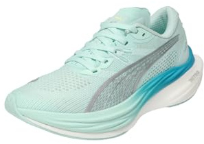 Puma Deviate Nitro 3 Fade WNS Road Running Shoes Womens Mint Melt 6