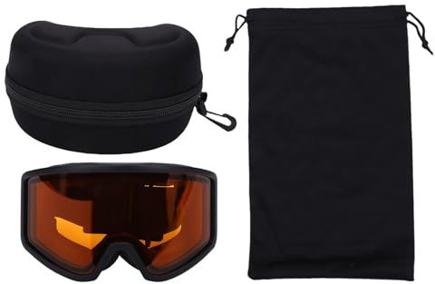 Generic Skidglasögon, Herr Dam Snowboardglasögon Snowboardglasögones för Vuxna Ungdomar Snowboardglasögons för Utomhussporter Snowboard (Orange)