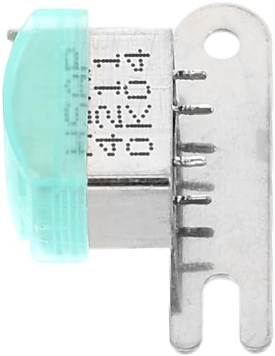 PAMINGONO Tête Magnétique Stéréo pour Magnétophone à Cassettes Accessoire en Métal Compatible Pièce Détachée Double Canal pour Enregistreur Audio Cassette Fournitures pour Magnétophone