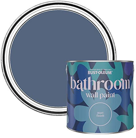 Rust-Oleum Blue Water-Resistant Bathroom Wall & Ceiling Paint - Blue River 2.5L