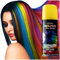 KreativeKraft Temporary Colour Hair Spray, Wash Out Hair Colour for Adults and Teens (Yellow)